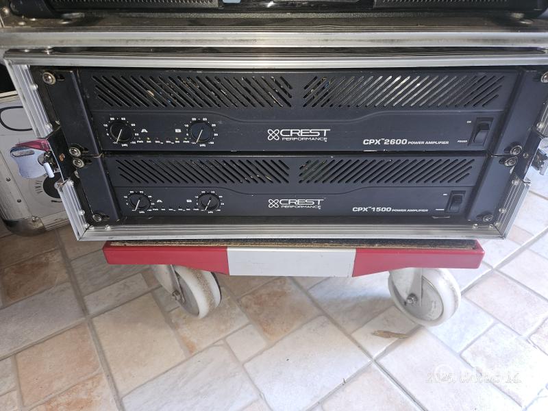 Crest Audio CPX 1500, CPX 2600