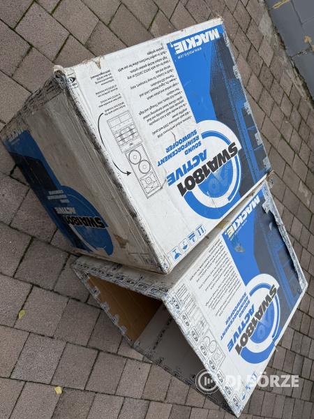 Eladó 2db Mackie SWA1801 mélyláda !!!
