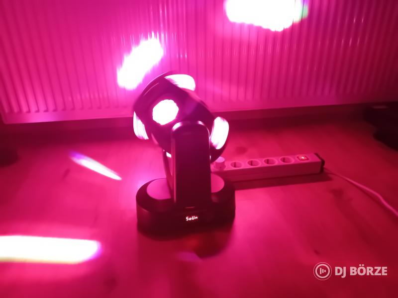 Középfény!Dupla rgbw led, dupla RG lézer, 4db Led strobi (beszámítás is) Saját videó!