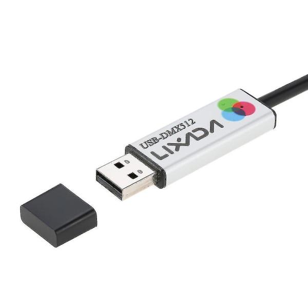 ÚJ Lixada USB DMX adapter