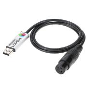 ÚJ Lixada USB DMX adapter