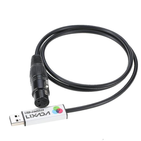 ÚJ Lixada USB DMX adapter