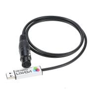 ÚJ Lixada USB DMX adapter