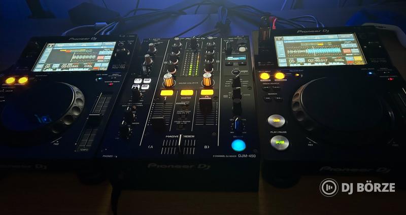Pioneer XDJ 700+DJM 450 Szett
