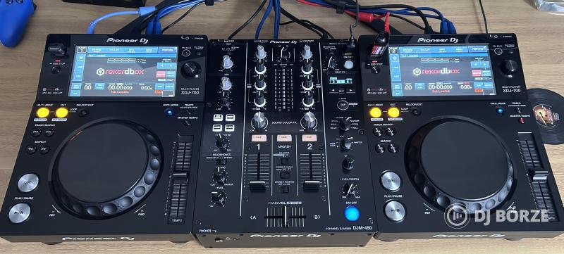 Pioneer XDJ 700+DJM 450 Szett