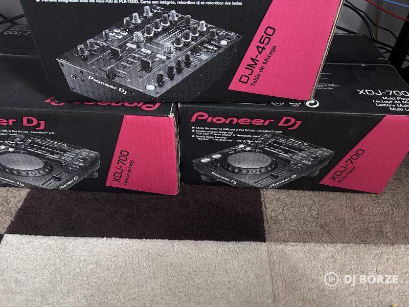 Pioneer XDJ 700+DJM 450 Szett