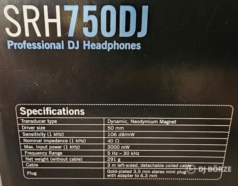 Shure SRH750DJ