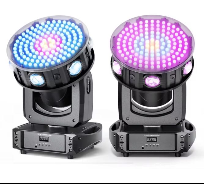 Uking - 2db 3 az 1-ben led moving head, hordtáskában