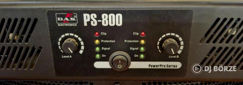 DAS PS-800 - Sztereó erősítő