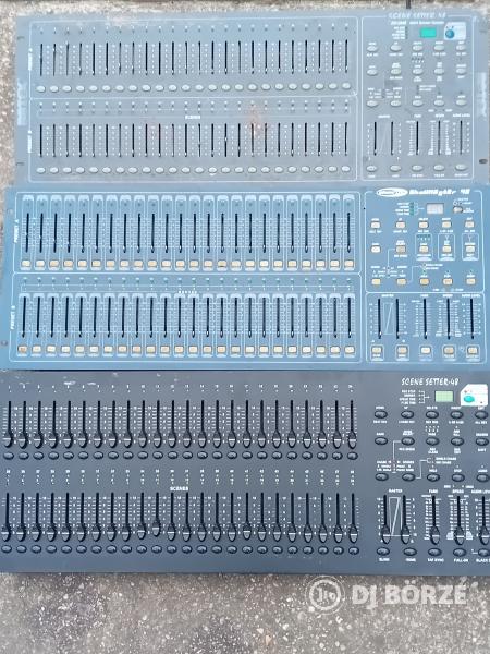2db nagy dmx vezérlő hibásan, donornak, Yamaha szinti foglalkozós