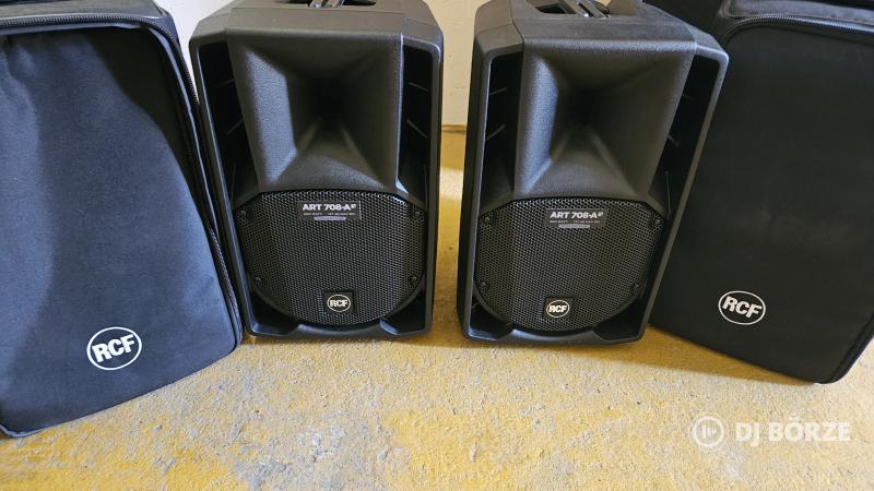 2db Rcf art 708mk4 + gyári huzatok