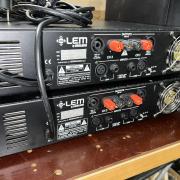 LEM Procon 750 2x375W 4ohm végfokok 2 db egyben