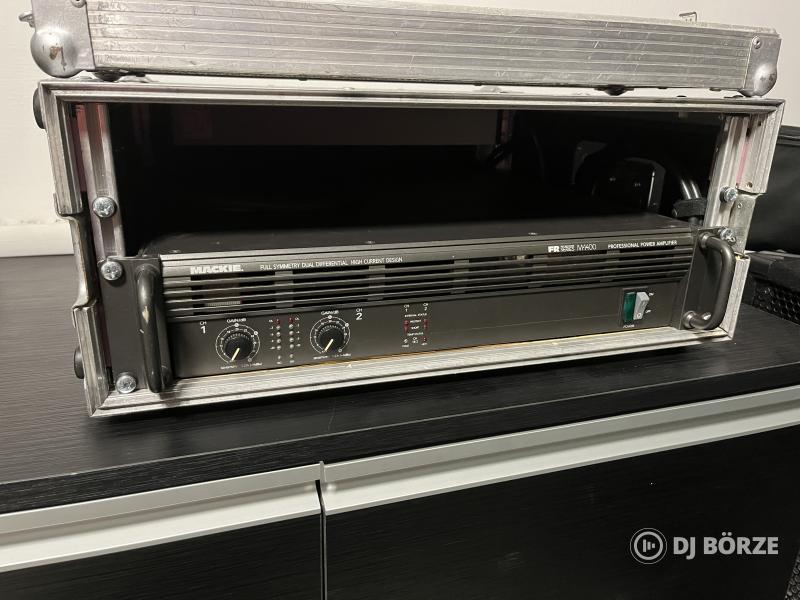 Mackie FR M-1400 végfok, rack-el, elosztóval
