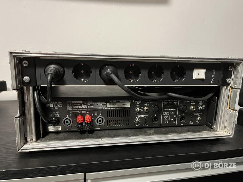 Mackie FR M-1400 végfok, rack-el, elosztóval