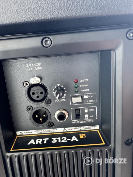 RCF ART 312-A és BEHRINGER EURORACK MX 602A