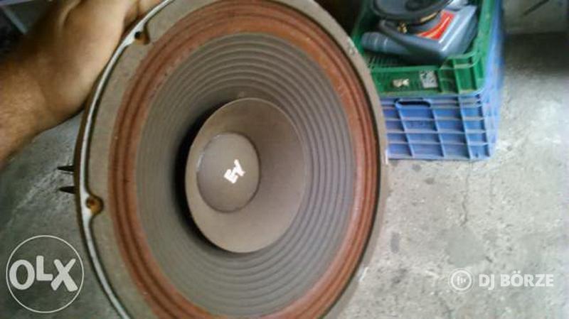 Sok-sok 8", 10", 12", 15"-os hangszórók 30db 18"(50cm), ringek, 1"-2" driverek, 1"- 2" tölcsérek