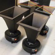 Sok-sok 8", 10", 12", 15"-os hangszórók 30db 18"(50cm), ringek, 1"-2" driverek, 1"- 2" tölcsérek