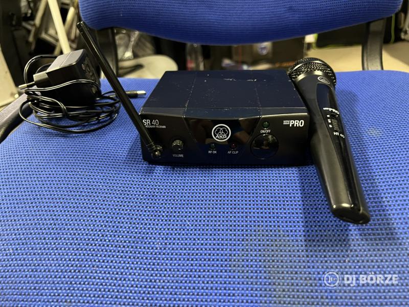 AKG SR 40 mini PRO + Ht 40 mini pro rádiós mikrofon