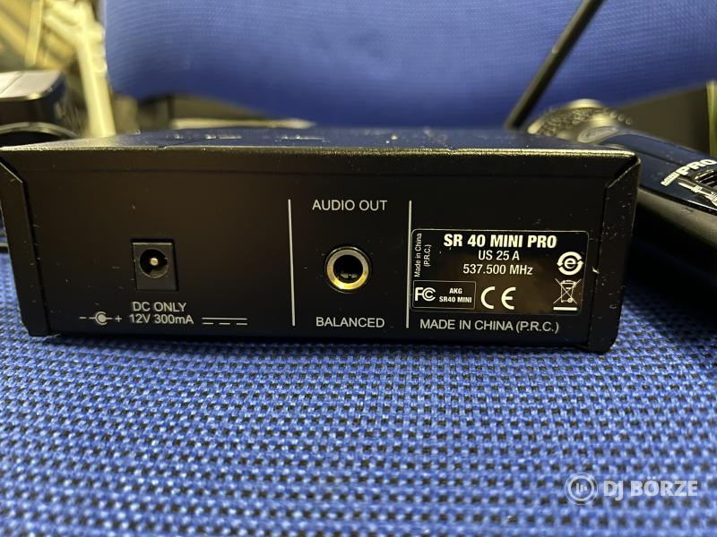AKG SR 40 mini PRO + Ht 40 mini pro rádiós mikrofon