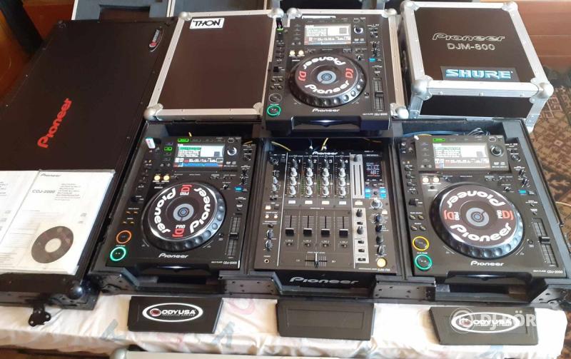 PIONEER CDJ 2000NEXUS, 2000, 400LIMITED, 400. DJM 900NXS, 850, 750, 400, XDJ-R1, MACKIE d.2
