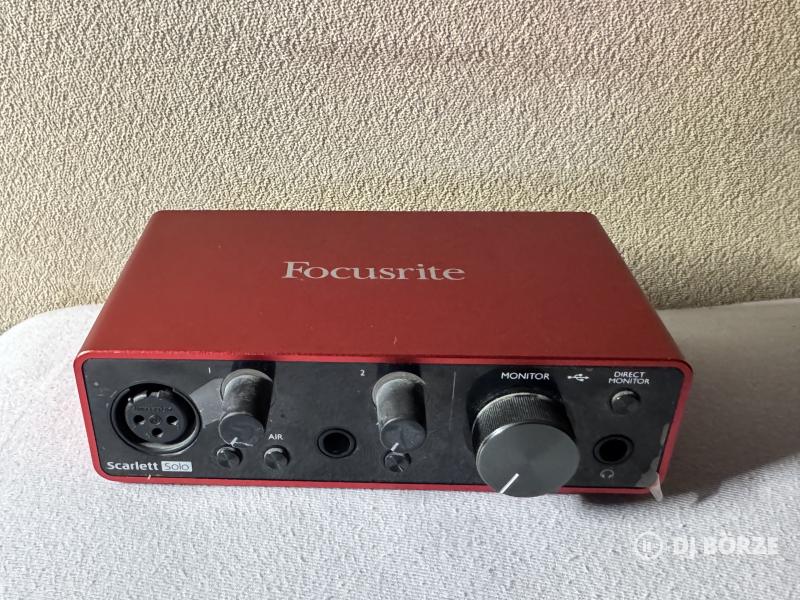 Focusrite Scarlet Solo 3rd Gen Audiointerface