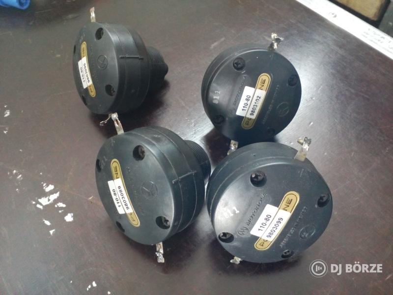 4db 1"-os menetes Motorola piezo!