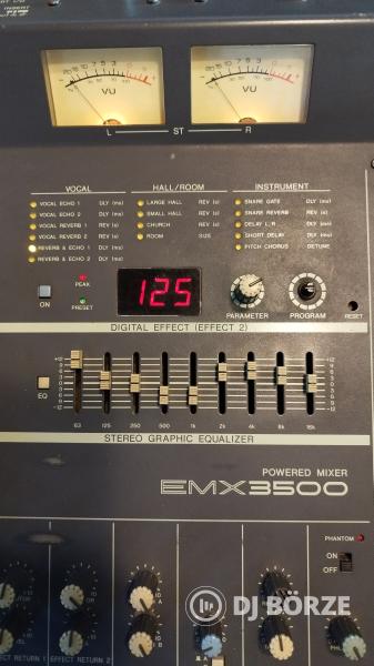 Yamaha EMX3500 Keverőerösítő 16 csatorna