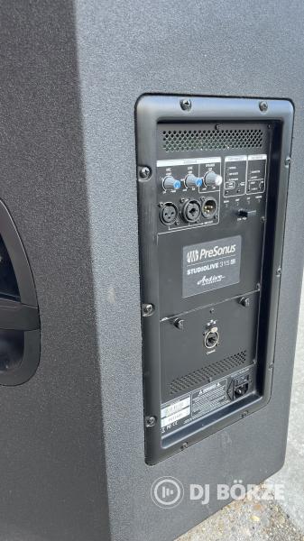 4db Presonus 315 AI + 4db Presonus 18s AI (huzattal, távtartó rúddal)