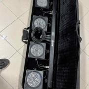 Chauvet 4 bar led dmx lámpacsík szett táskával, lábkapcsolóval, állvánnyal