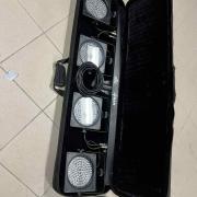 Chauvet 4 bar led dmx lámpacsík szett táskával, lábkapcsolóval, állvánnyal