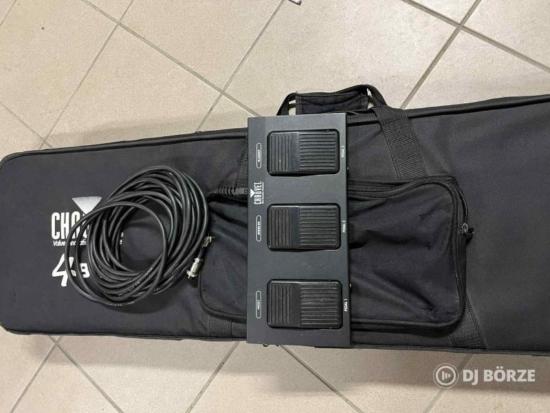 Chauvet 4 bar led dmx lámpacsík szett táskával, lábkapcsolóval, állvánnyal