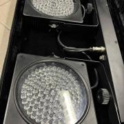 Chauvet 4 bar led dmx lámpacsík szett táskával, lábkapcsolóval, állvánnyal