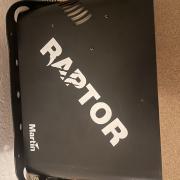 fénytechnika Martin Raptor, Laserworld, füsgép