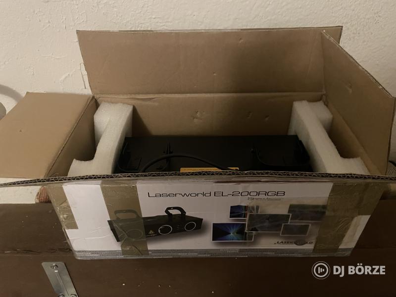 fénytechnika Martin Raptor, Laserworld, füsgép
