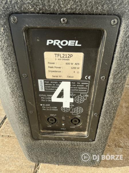 Proel TFL212 passzív hangfal - 8db eladó