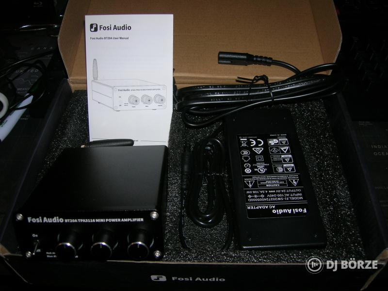 Fosi Audio BT20A hangerősítő HiFi Bluetooth 5.0 TPA3116D2