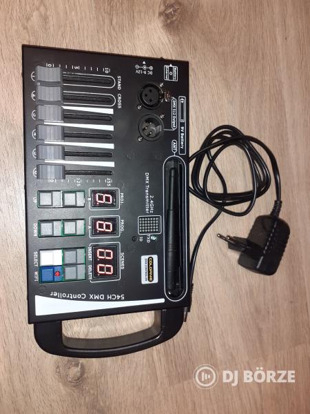 Dmx 192 Vezérlő,akkumulátoros, vezeték nélküli