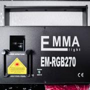 Profi 6W RGB lézer – EMMA RGB-270 ILDA / DMX vezérléssel – új állapotban