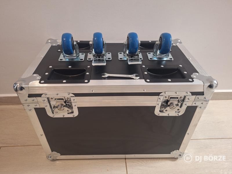 Eladó számlával, garanciával, új 19x15 watt wash zzom robotlámpák, rackekkel