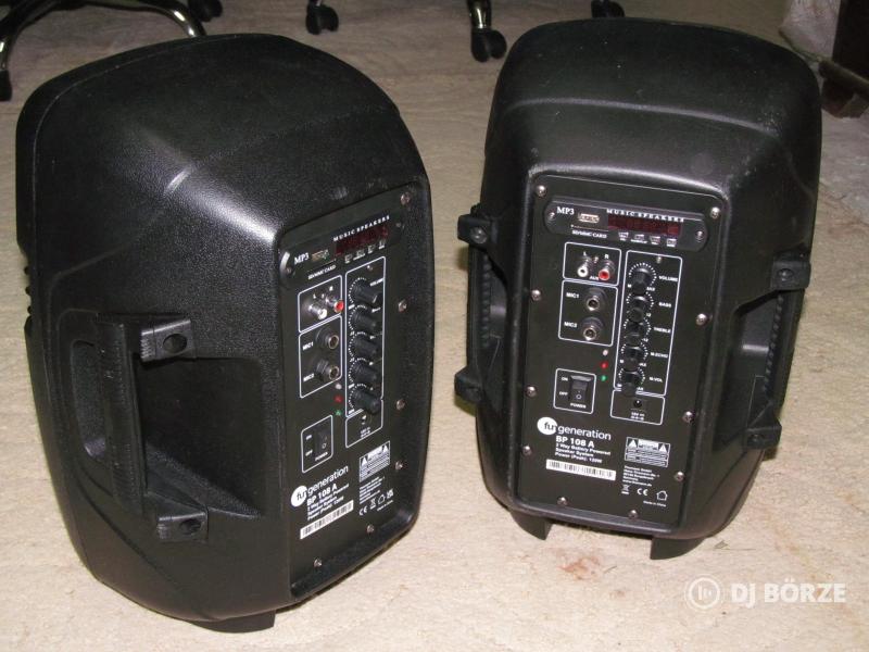 FunGeneration BP108A, 8"-os akkumulátoros aktív hangfalpár