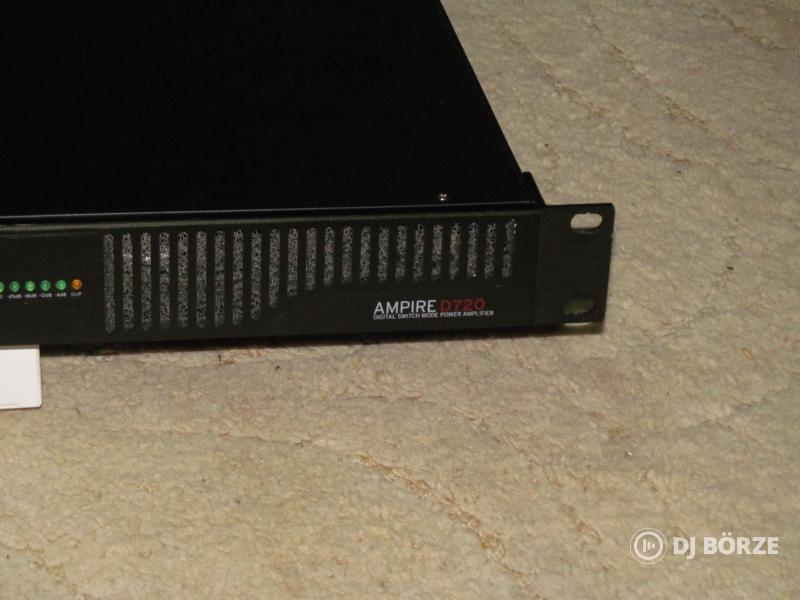 Reloop Ampire D720 digitális D-osztályú erősítő végfok, 1U magas