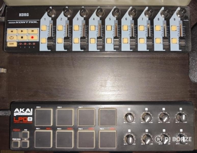 KORG & AKAI midi kontrollerek