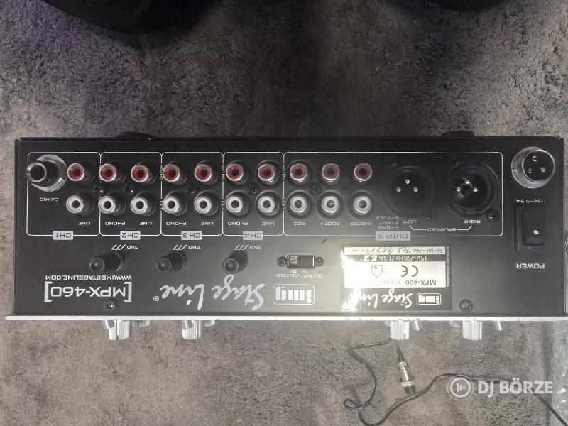 Stage Line MPX-460 4csatornás keverő eladó