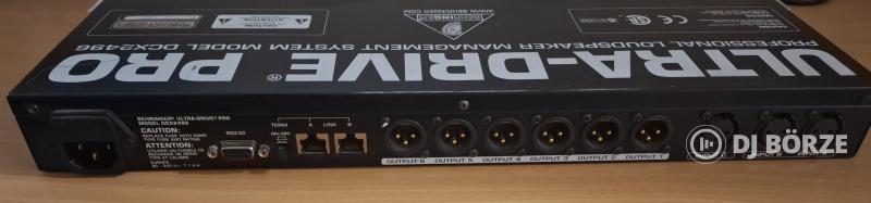 Behringer DCX2496 Ultradrive Pro Hangváltó / Hangszóró