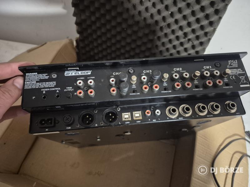 Numark Rmx400sd 4 csatornás keverőpult