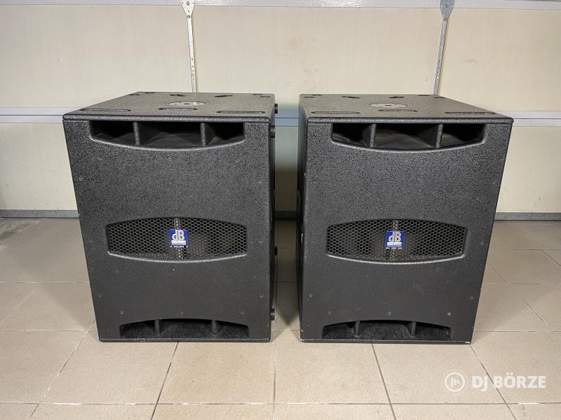 dB Technologies SUB 18D aktív mélyláda pár