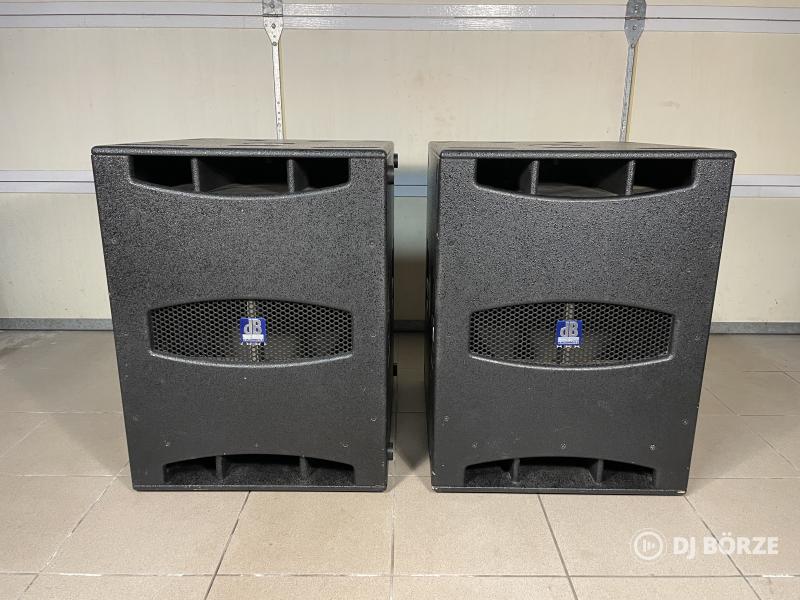 dB Technologies SUB 18D aktív mélyláda pár