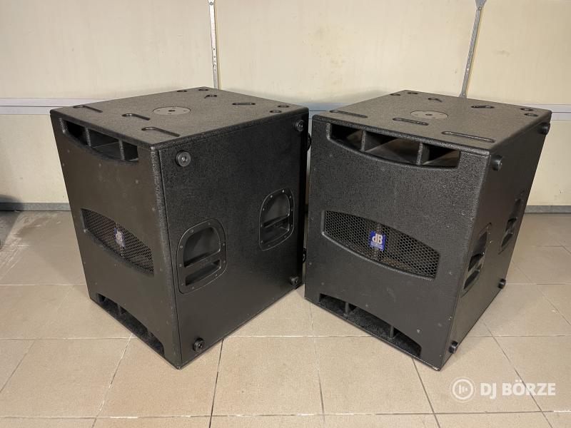 dB Technologies SUB 18D aktív mélyláda pár