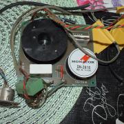 Monacor három utas hangváltó  300 w 8 ohm