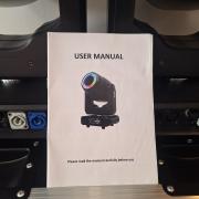 Eladó 2 darab 150 watt teljesítményű 1/3 prizmás robotlámpa